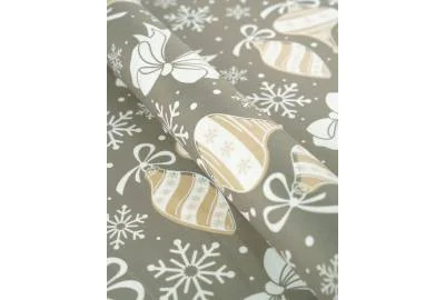 Принтований велюр SOFT BAŃKI 01