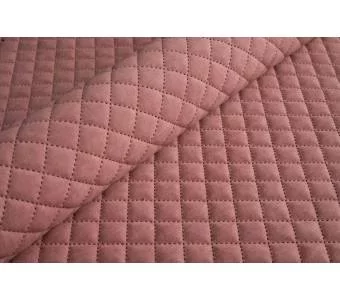 Велюр стеганый Uttario Velvet 3D 2955/U3/O100 Пудровый
