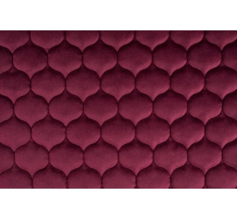 Тканина меблева Велюр стьобаний Magic Velvet 3D 2202/P106/O100 Бордовий Купити