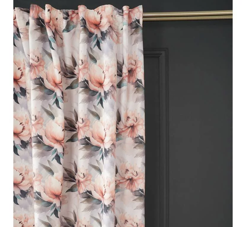 Принтована рогожка DECOR PIWONIE 07 в Toptextil Україна