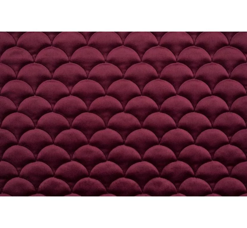 Ткань мебельная Велюр стеганый Magic Velvet 3D 2202/P153/O100 Бордовый Купить
