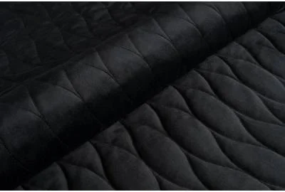 Тканина меблева Велюр стьобаний Magic Velvet 3D 2219/P115/O100 Чорний