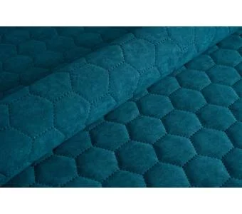 Велюр стеганый Uttario Velvet 3D 2953/U5/O100 Синий