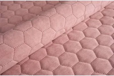 Велюр стеганый Uttario Velvet 3D 2955/U5/O100 Пудровый