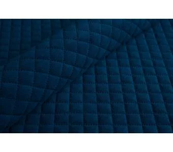 Велюр стеганый Uttario Velvet 3D 2967/U3/O100 Темно-Лазурный