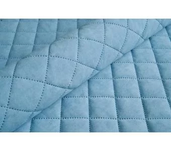 Велюр стеганый Uttario Velvet 3D 2960/U1/O100 Голубой