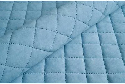 Велюр стеганый Uttario Velvet 3D 2960/U1/O100 Голубой