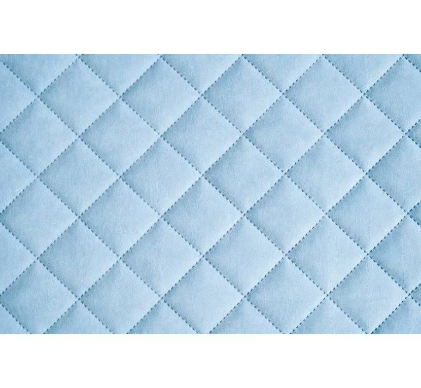 Велюр стеганый Uttario Velvet 3D 2960/U1/O100 Голубой Купить