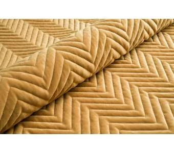 Ткань мебельная Велюр стеганый Magic Velvet 3D 2215/P163/O100 Желтый