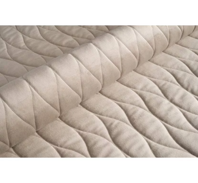 Ткань мебельная Велюр стеганый Magic Velvet 3D 2210/P115/O100 Кофейный