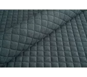 Велюр стеганый Uttario Velvet 3D 2970/U3/O100 Темно-Серый