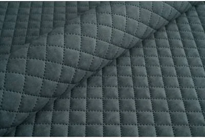 Велюр стеганый Uttario Velvet 3D 2970/U3/O100 Темно-Серый