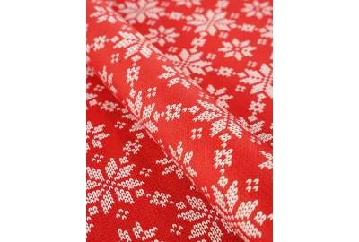 Принтованный велюр SOFT ŚNIEŻKI 03