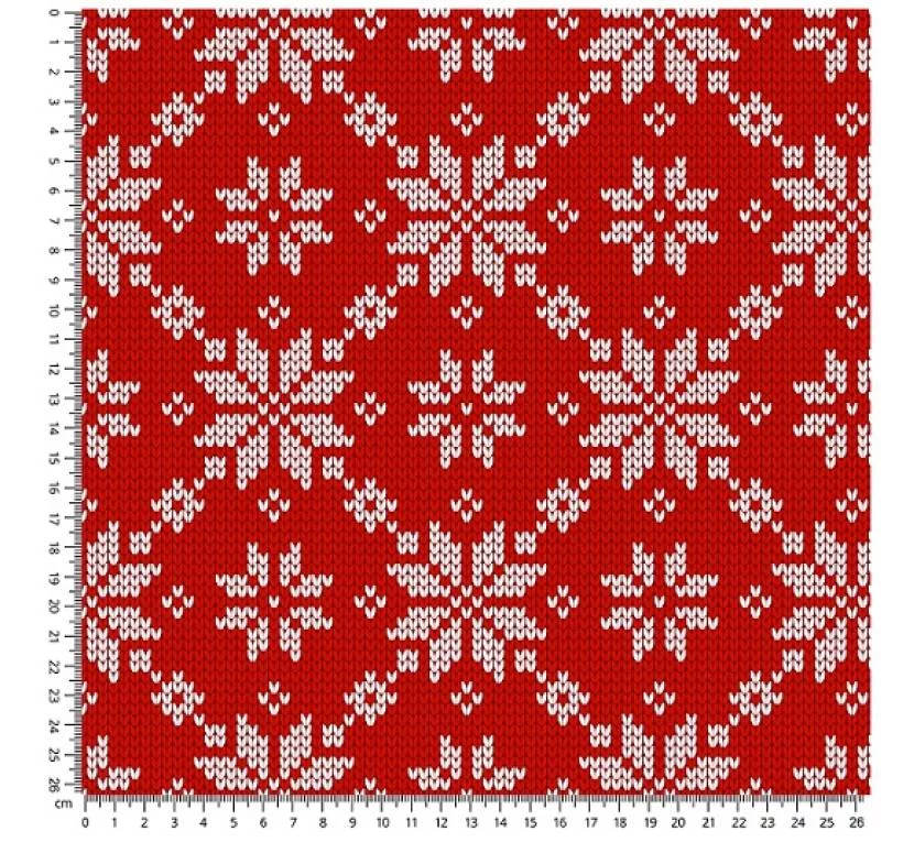 Принтованный велюр SOFT ŚNIEŻKI 03 От производителя