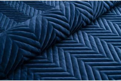 Тканина меблева Велюр стьобаний Magic Velvet 3D 2216/P163/O100 Темно-Синій