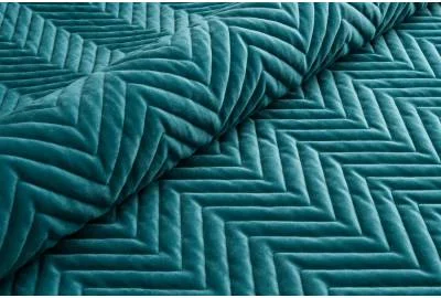 Ткань мебельная Велюр стеганый Magic Velvet 3D 2221/P163/O100 Зеленый
