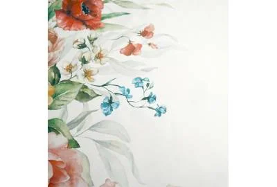 Ткань печатная DECOR OBRUS KWIATY ŚREDNIE 01