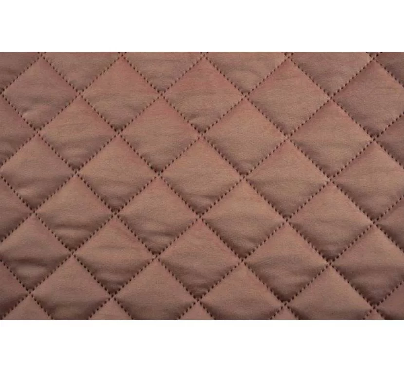 Ткань мебельная Велюр стеганый Magic Velvet 3D 2257/U1/O80 Пудрово-Бежевый