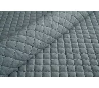 Велюр стеганый Uttario Velvet 3D 2972/U3/O100 Цементный