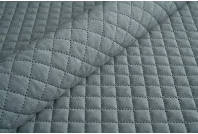 Велюр стеганый Uttario Velvet 3D 2972/U3/O100 Цементный