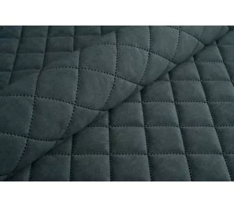 Велюр стеганый Uttario Velvet 3D 2970/U1/O100 Темно-Серый