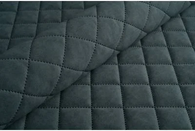 Велюр стеганый Uttario Velvet 3D 2970/U1/O100 Темно-Серый