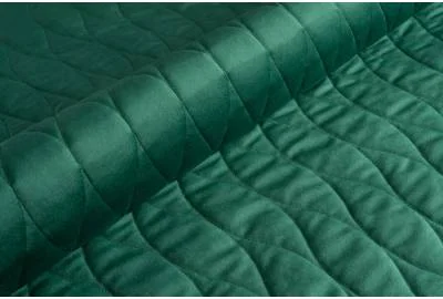 Тканина меблева Велюр стьобаний Magic Velvet 3D 2225/P115/O100 Смарагдовий