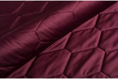 Тканина меблева Велюр стьобаний Magic Velvet 3D 2202/P137/O100 Бордовий
