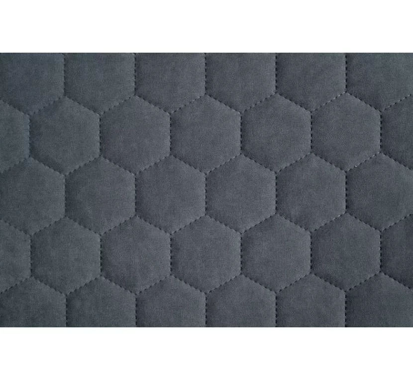 Велюр стьобаний Uttario Velvet 3D 2970/U5/O100 Темно-Сірий Купити