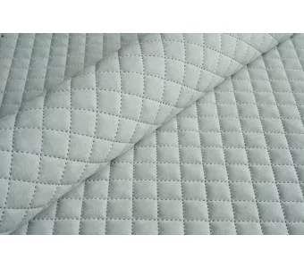 Велюр стеганый Uttario Velvet 3D 2973/U3/O100 Светло-Серый