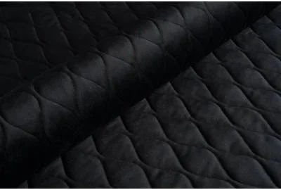 Тканина меблева Велюр стьобаний Magic Velvet 3D 2219/P117/O100 Чорний