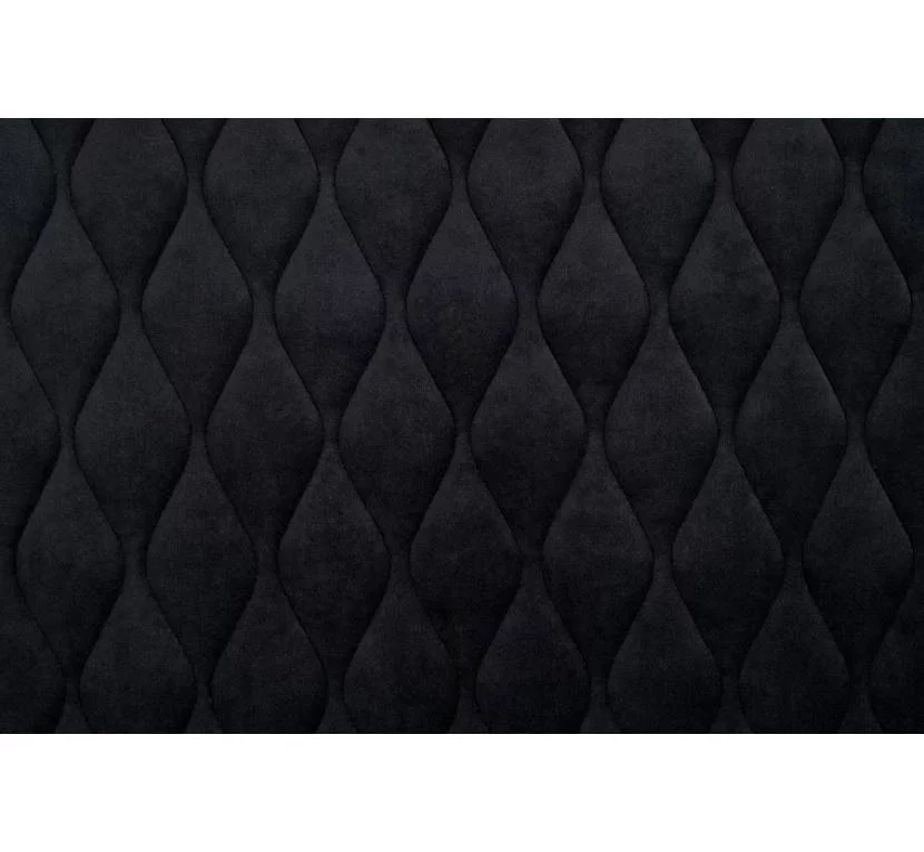 Ткань мебельная Велюр стеганый Magic Velvet 3D 2219/P117/O100 Черный Купить