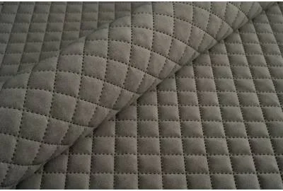 Велюр стеганый Uttario Velvet 3D 2975/U3/O100 Платиново-Серый