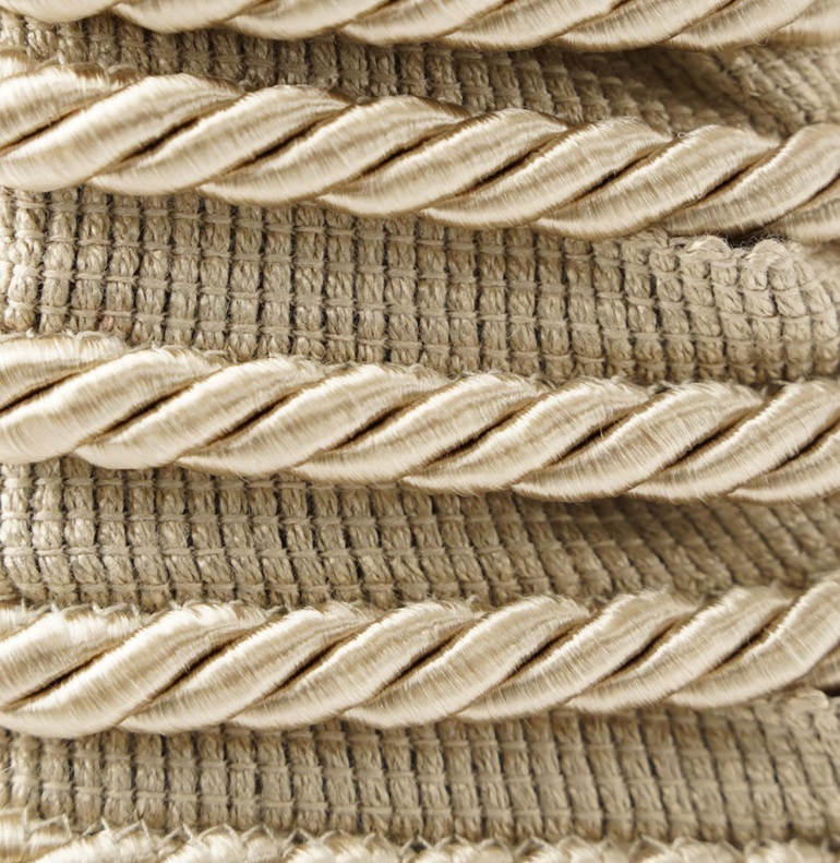 Шнур декоративный 8 мм со вставкой KM12403 в магазинеToptextil Україна