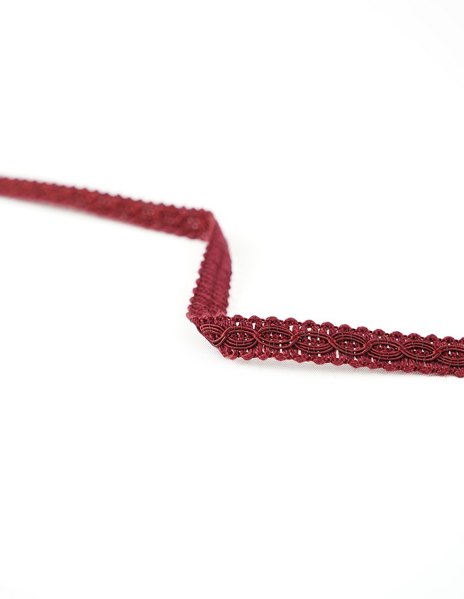 Тесьма декоративная 12 мм матовая KM14108 в магазинеToptextil Україна