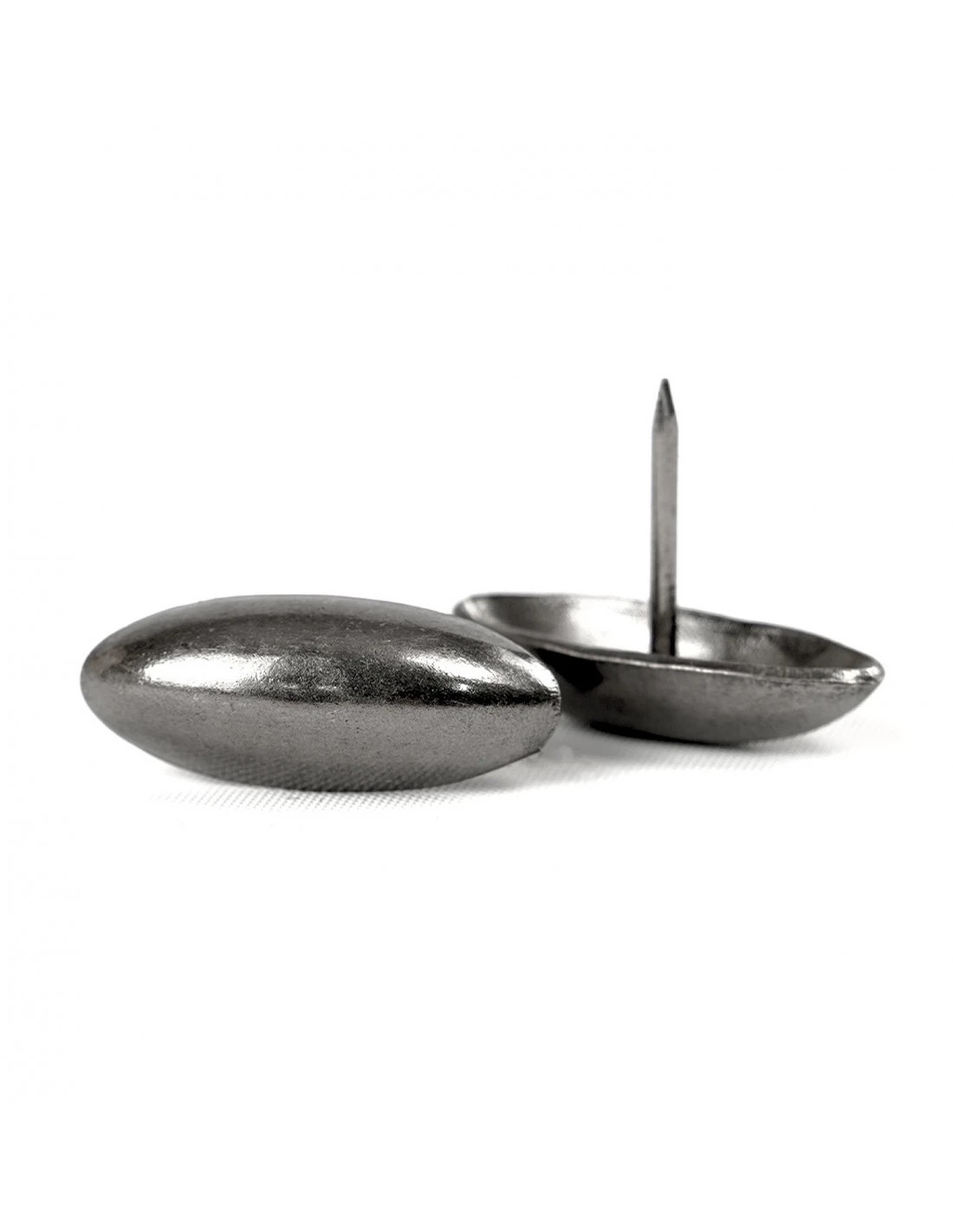 Гвоздь декоративный эллипс KP4141 30 мм Титан