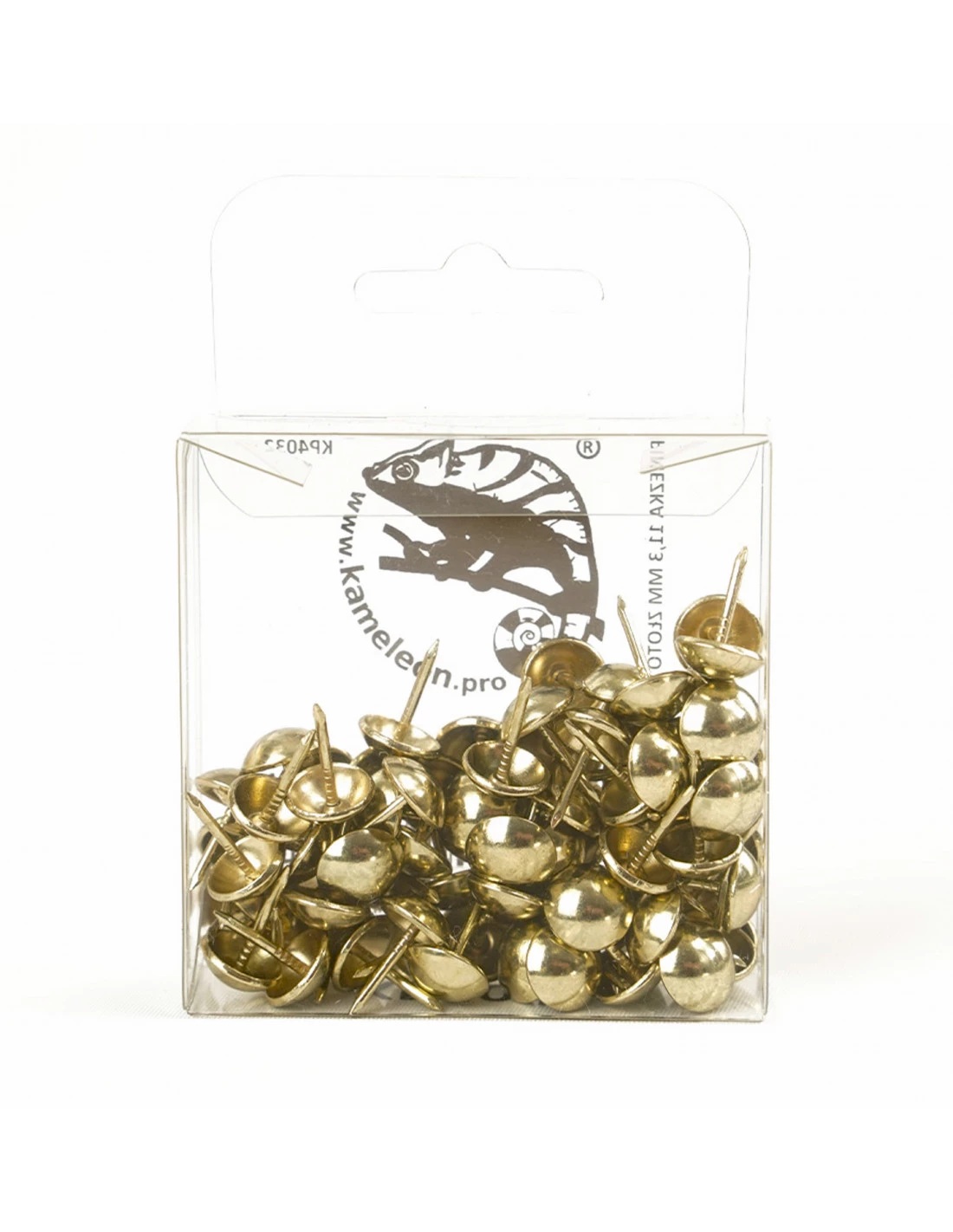 Цвях декоративний KP4032 11,3 мм Золотий Ціна