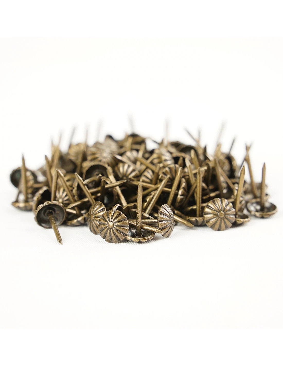 Гвоздь декоративный цветок KP4081 9,5 мм Латунный Купить