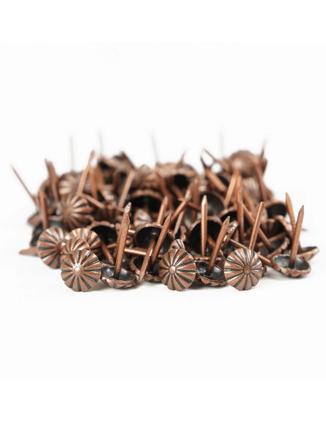 Гвоздь декоративный цветок KP4091 9,5 мм Медь Купить