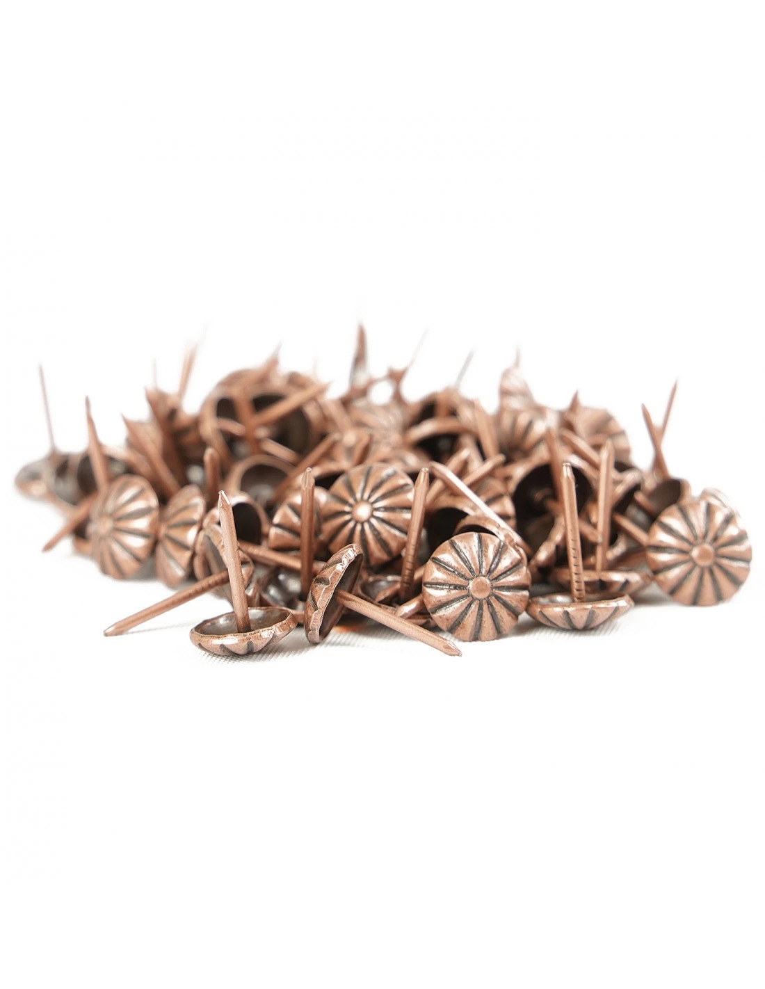 Гвоздь декоративный цветок KP4092 11,3 мм Медь Купить