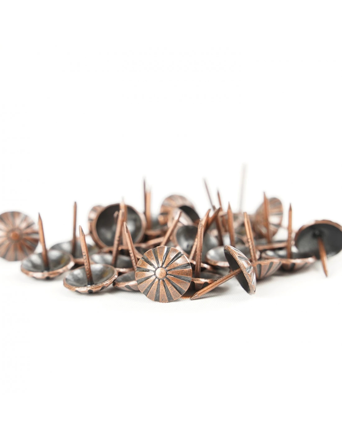 Гвоздь декоративный цветок KP4093 16 мм Медь Купить