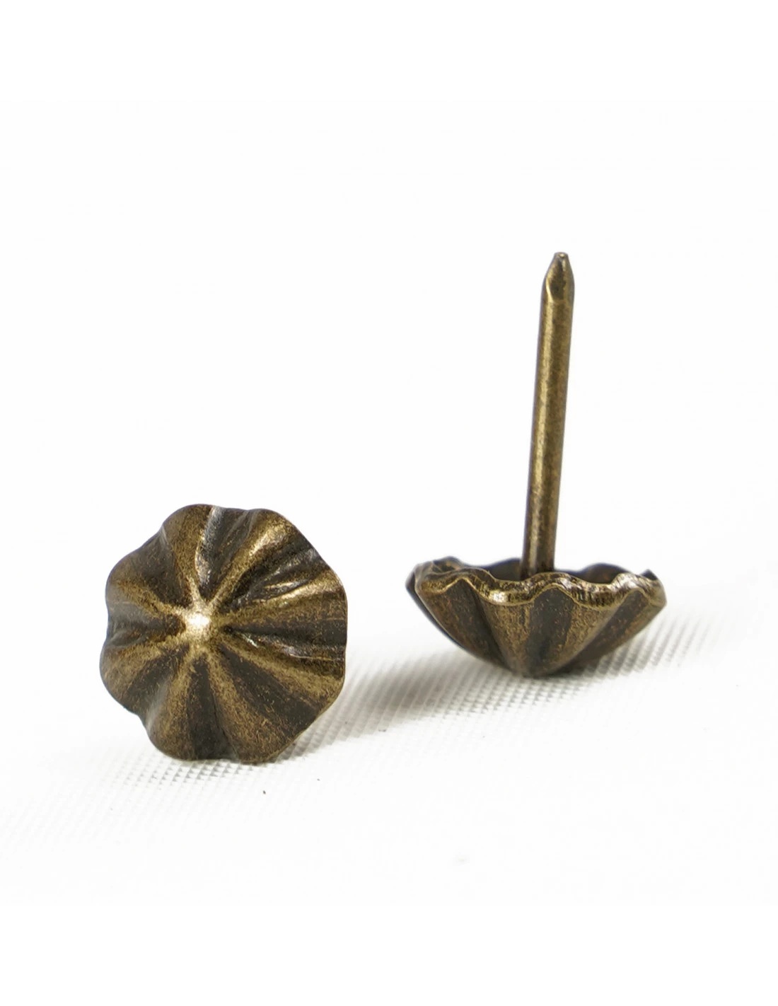 Гвоздь декоративный зонтик KP4193 11 мм Латунный