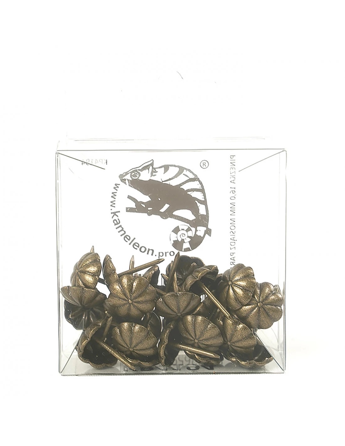 Гвоздь декоративный зонтик KP4194 16 мм Латунный Цена