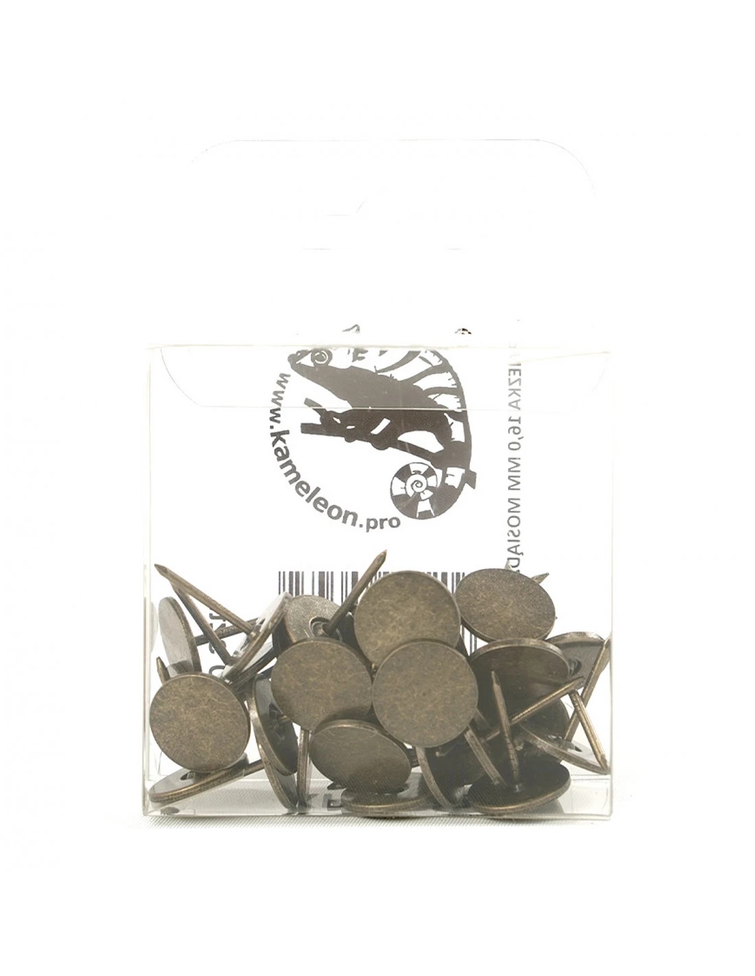 Цвях декоративний плоский KP4132 16 мм Латунний Ціна