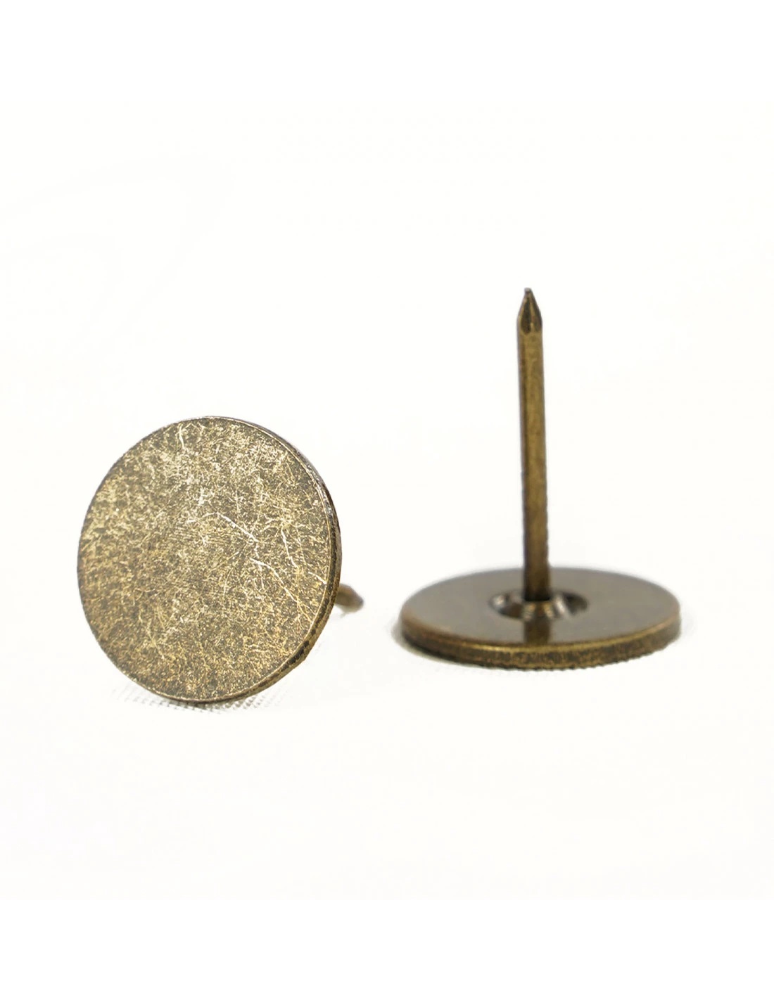 Цвях декоративний плоский KP4132 16 мм Латунний