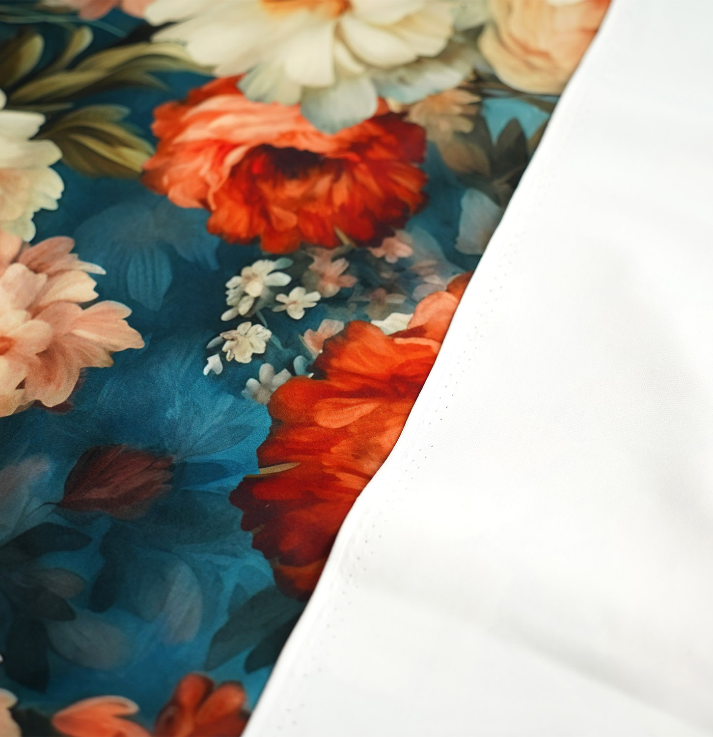 Принтований велюр WONDER OGRÓD 01 в магазині Toptextil Україна