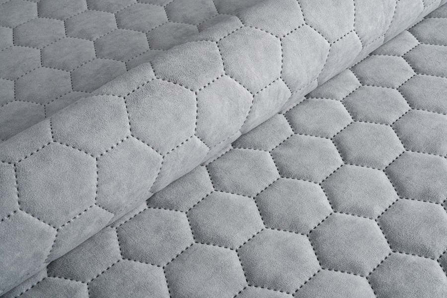 Велюр стьобаний Uttario Velvet 3D 2972/U5/O100 Цементний