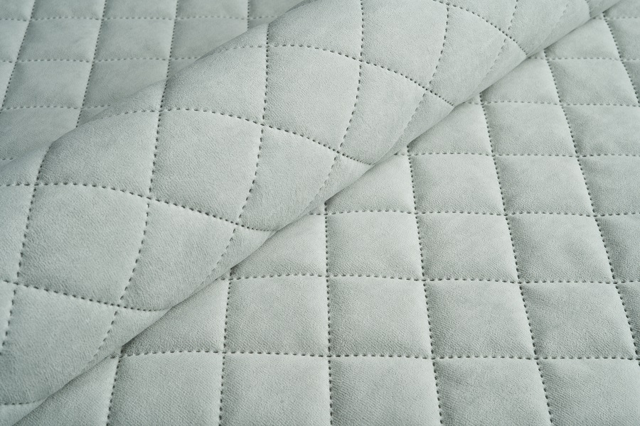 Велюр стьобаний Uttario Velvet 3D 2973/U1/O100 Світло-Сірий