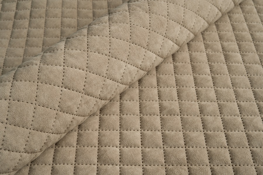 Велюр стьобаний Uttario Velvet 3D 2976/U3/O100 Пастельно-Коричневий