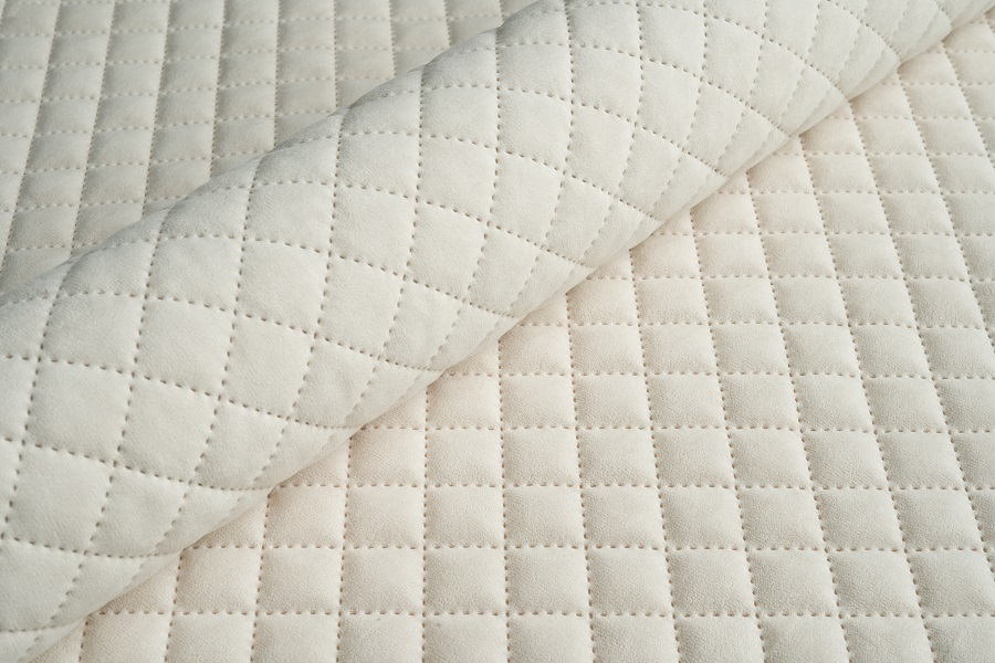 Велюр стьобаний Uttario Velvet 3D 2978/U3/O100 Молочний